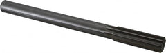 Made in USA - 0.858" High Speed Steel Chucking Reamer - All Tool & Supply