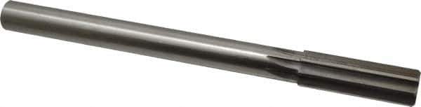 Made in USA - 0.892" High Speed Steel Chucking Reamer - Straight Flute, Straight Shank - All Tool & Supply