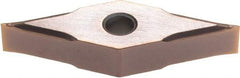 Sumitomo - VNGG330 ESU Grade AC520U Carbide Turning Insert - TiAlN/AlCrN Finish, 35° Diamond, 3/8" Inscr Circle, 3/16" Thick, 0.0039" Corner Radius - All Tool & Supply