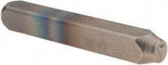 C.H. Hanson - 1/8" Character Size, 7 Character, Heavy Duty Individual Steel Stamp - All Tool & Supply