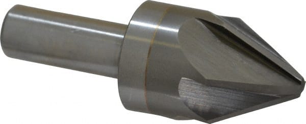 M.A. Ford - 1" Head Diam, 1/2" Shank Diam, 6 Flute 60° Solid Carbide Countersink - All Tool & Supply