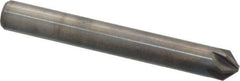 M.A. Ford - 3/16" Head Diam, 3/16" Shank Diam, 6 Flute 90° Solid Carbide Countersink - Bright Finish, 1-1/2" OAL, 0.04" Nose Diam, Single End, Straight Shank, Right Hand Cut - All Tool & Supply