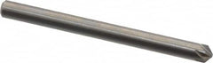 M.A. Ford - 1/8" Head Diam, 1/8" Shank Diam, 6 Flute 100° Solid Carbide Countersink - All Tool & Supply