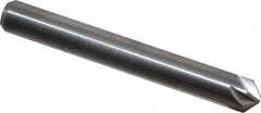 M.A. Ford - 3/16" Head Diam, 3/16" Shank Diam, 6 Flute 100° Solid Carbide Countersink - All Tool & Supply