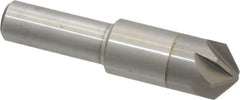 M.A. Ford - 1/2" Head Diam, 3/8" Shank Diam, 6 Flute 100° Solid Carbide Countersink - All Tool & Supply