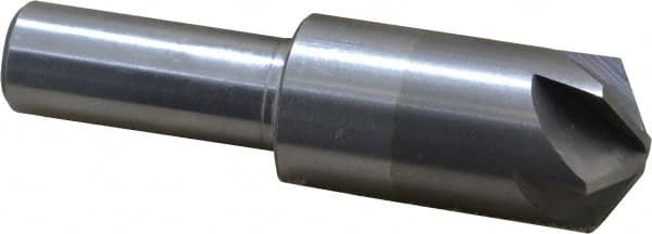 M.A. Ford - 3/4" Head Diam, 1/2" Shank Diam, 6 Flute 120° Solid Carbide Countersink - All Tool & Supply