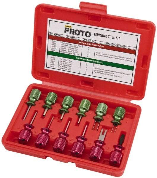 Proto - 12 Piece Automotive Battery Connector Terminal Tool Kit - All Tool & Supply