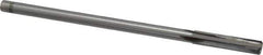 Made in USA - 5/16" Carbide-Tipped 4 Flute Chucking Reamer - Straight Flute, 9/32" Straight Shank, 1-1/2" Flute Length, 6" OAL - All Tool & Supply