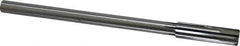 Made in USA - 35/64" Carbide-Tipped 6 Flute Chucking Reamer - Straight Flute, Straight Shank, 2" Flute Length, 8" OAL - All Tool & Supply