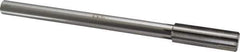 Made in USA - 23/32" Carbide-Tipped 6 Flute Chucking Reamer - Straight Flute, 9/16" Straight Shank, 2-1/4" Flute Length, 9" OAL - All Tool & Supply