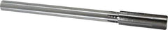 Made in USA - 25/32" Carbide-Tipped 6 Flute Chucking Reamer - Straight Flute, 5/8" Straight Shank, 2-1/2" Flute Length, 9-1/2" OAL - All Tool & Supply