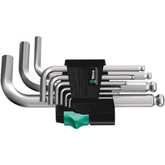 Wera - Hex Key Sets Tool Type: Hex Handle Type: L-Key Long Arm - All Tool & Supply