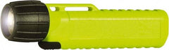 Underwater Kinetics - White Xenon Bulb, 38 Lumens, Industrial/Tactical Flashlight - Yellow Plastic Body, 4 AA Alkaline Batteries Included - All Tool & Supply