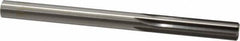 Made in USA - 25/64" High Speed Steel 6 Flute Chucking Reamer - Straight Flute, 25/64" Straight Shank, 1-3/4" Flute Length, 5-1/8" OAL - All Tool & Supply