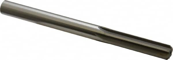 Made in USA - 0.498" High Speed Steel 6 Flute Dowel Pin Chucking Reamer - All Tool & Supply