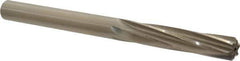 Made in USA - 0.4355" High Speed Steel 6 Flute Chucking Reamer - Spiral Flute, 0.4355" Straight Shank, 1-3/4" Flute Length, 5-1/2" OAL - All Tool & Supply