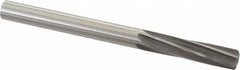 Made in USA - 0.4995" High Speed Steel 6 Flute Dowel Pin Chucking Reamer - All Tool & Supply