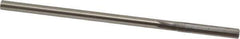 Made in USA - Letter F Cobalt 6 Flute Chucking Reamer - Straight Flute, 1/4" Straight Shank, 1-1/2" Flute Length, 6" OAL - All Tool & Supply