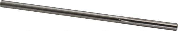 Made in USA - Letter G Cobalt 6 Flute Chucking Reamer - Straight Flute, 1/4" Straight Shank, 1-1/2" Flute Length, 6" OAL - All Tool & Supply