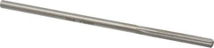 Made in USA - Letter H Cobalt 6 Flute Chucking Reamer - Straight Flute, 1/4" Straight Shank, 1-1/2" Flute Length, 6" OAL - All Tool & Supply