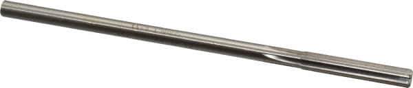 Made in USA - Letter I Cobalt 6 Flute Chucking Reamer - Straight Flute, 1/4" Straight Shank, 1-1/2" Flute Length, 6" OAL - All Tool & Supply