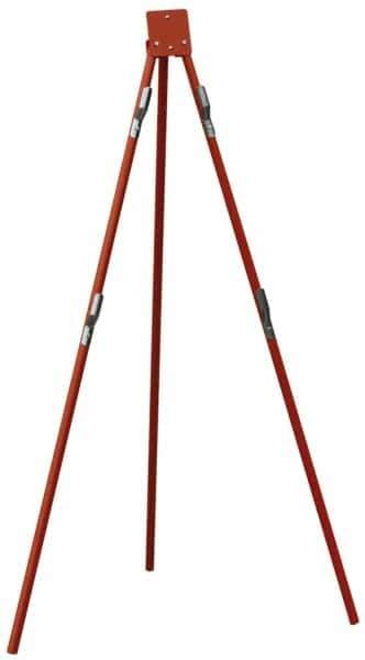 NMC - Tripod Traffic Sign Stand - Aluminum, Compatible with 48" High x 48" Wide Signs - All Tool & Supply