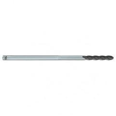 3/64" Dia. - 1-1/2" OAL - Diamond CBD - Ball End SE EM - 4 FL - All Tool & Supply