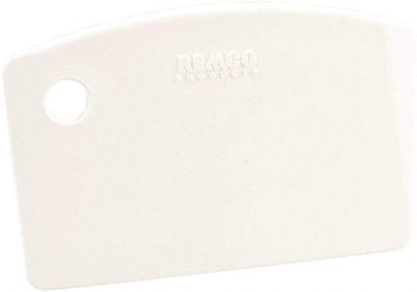 Remco - Stiff Polypropylene Straight Scraper - 5-1/2" Blade Width - All Tool & Supply