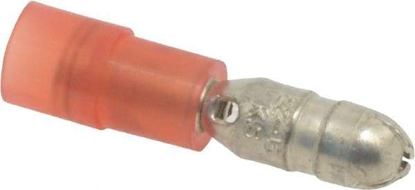 3M - 22 to 18 AWG Crimp Bullet Connector - Red Nylon Insulation - All Tool & Supply