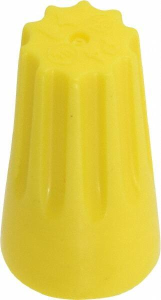 3M - 3, 20 to 2, 12 AWG, 600 Volt, Fire Resistant, Standard Twist on Wire Connector - Yellow, 221°F - All Tool & Supply