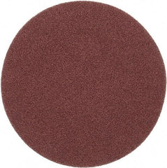 Merit Abrasives - 6" Diam, 40 Grit Aluminum Oxide Adhesive PSA Disc - Very Coarse, Black, Cloth Backing, Flexible - All Tool & Supply