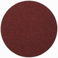 Merit Abrasives - 9" Diam, 36 Grit Aluminum Oxide Adhesive PSA Disc - Very Coarse, Black, Cloth Backing, Flexible - All Tool & Supply