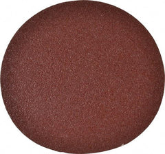 Merit Abrasives - 12" Diam, 24 Grit Aluminum Oxide Adhesive PSA Disc - Very Coarse, Black, Cloth Backing, Flexible - All Tool & Supply