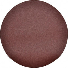 Merit Abrasives - 12" Diam, 180 Grit Aluminum Oxide Adhesive PSA Disc - Fine Grade, Black, Cloth Backing, Flexible, Use with Stationary Disc Sanders - All Tool & Supply