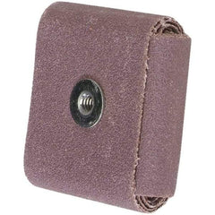 Merit Abrasives - 80 Grit, Medium Grade, Aluminum Oxide Square Pad - 2" Long x 2" Wide x 3/4" Thick - All Tool & Supply