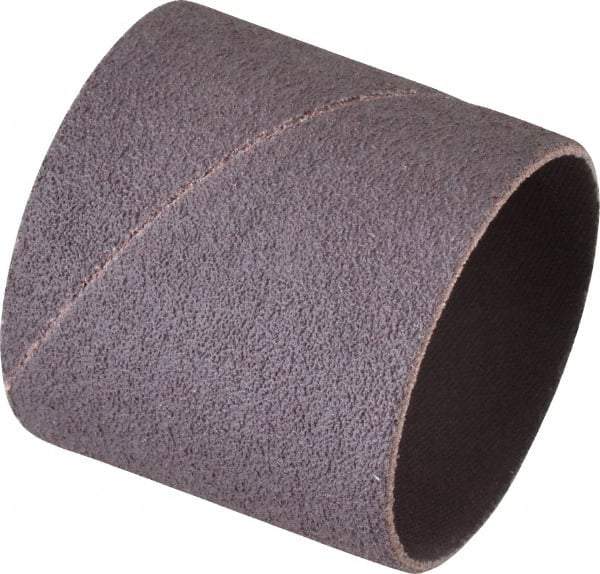 Merit Abrasives - 60 Grit Aluminum Oxide Coated Spiral Band - 2" Diam x 2" Wide, Medium Grade - All Tool & Supply