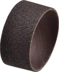 Merit Abrasives - 60 Grit Aluminum Oxide Coated Spiral Band - 2" Diam x 1" Wide, Medium Grade - All Tool & Supply