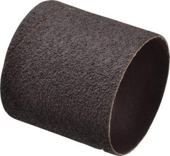 Merit Abrasives - 36 Grit Aluminum Oxide Coated Spiral Band - 3" Diam x 3" Wide, Very Coarse Grade - All Tool & Supply