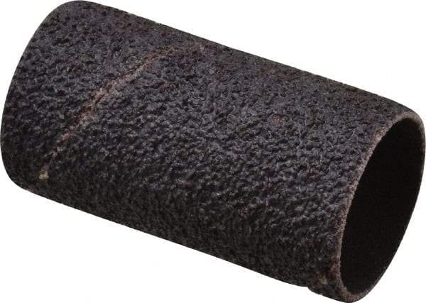 Merit Abrasives - 36 Grit Aluminum Oxide Coated Spiral Band - 1" Diam x 2" Wide, Very Coarse Grade - All Tool & Supply