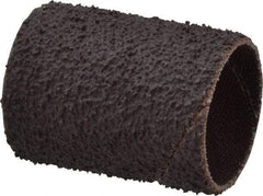 Merit Abrasives - 36 Grit Aluminum Oxide Coated Spiral Band - 1" Diam x 1-1/2" Wide, Very Coarse Grade - All Tool & Supply