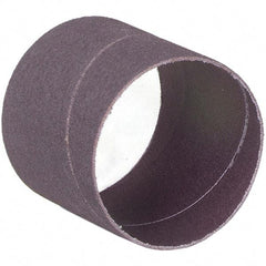 Merit Abrasives - 60 Grit Aluminum Oxide Coated Spiral Band - 3/4" Diam x 1-1/2" Wide, Medium Grade - All Tool & Supply