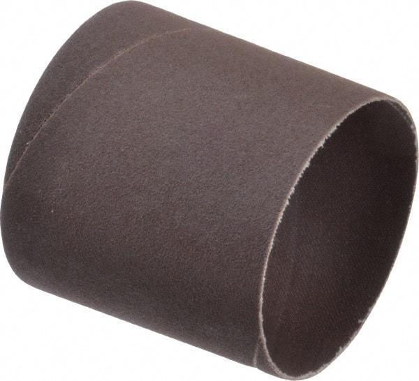 Merit Abrasives - 120 Grit Aluminum Oxide Coated Spiral Band - 3" Diam x 3" Wide, Fine Grade - All Tool & Supply