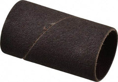 Merit Abrasives - 100 Grit Aluminum Oxide Coated Spiral Band - 1" Diam x 2" Wide, Fine Grade - All Tool & Supply