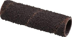 Merit Abrasives - 36 Grit Aluminum Oxide Coated Spiral Band - 1/2" Diam x 2" Wide, Very Coarse Grade - All Tool & Supply