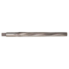 Alvord Polk - #10 Pin, 0.7216" Diam, 0.5799" Small End, 5/8" Diam Straight Shank, 6-13/16" Flute, Taper Pin Reamer - All Tool & Supply