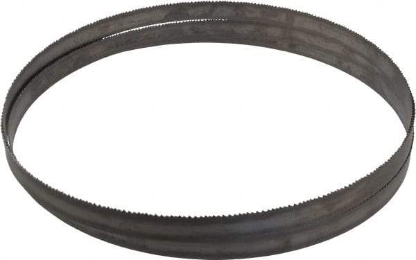 Starrett - 8 to 12 TPI, 9' Long x 3/4" Wide x 0.035" Thick, Welded Band Saw Blade - Bi-Metal, Toothed Edge, Raker Tooth Set, Contour Cutting - All Tool & Supply