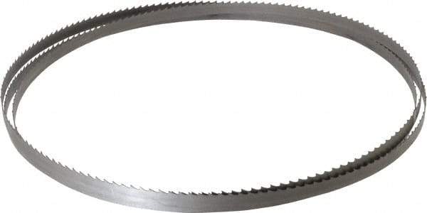 Starrett - 4 TPI, 10' Long x 1/2" Wide x 0.025" Thick, Welded Band Saw Blade - Bi-Metal, Toothed Edge, Raker Tooth Set, Contour Cutting - All Tool & Supply