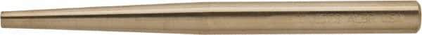 Ampco - 1/4" Nonsparking Punch - 4-3/4" OAL, Nickel Aluminum Bronze - All Tool & Supply