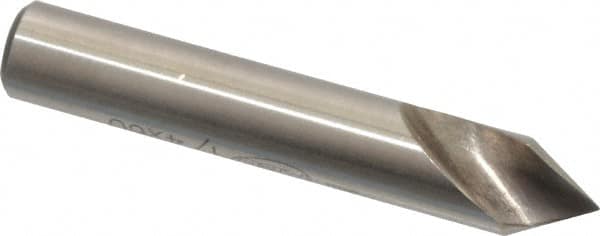 Keo - 1/4" Head Diam, 1/4" Shank Diam, 1 Flute 60° High Speed Steel Countersink - All Tool & Supply