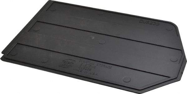 Quantum Storage - 10.8" Wide x 7" High, Black Bin Divider - Use with Bin QUS239 - All Tool & Supply